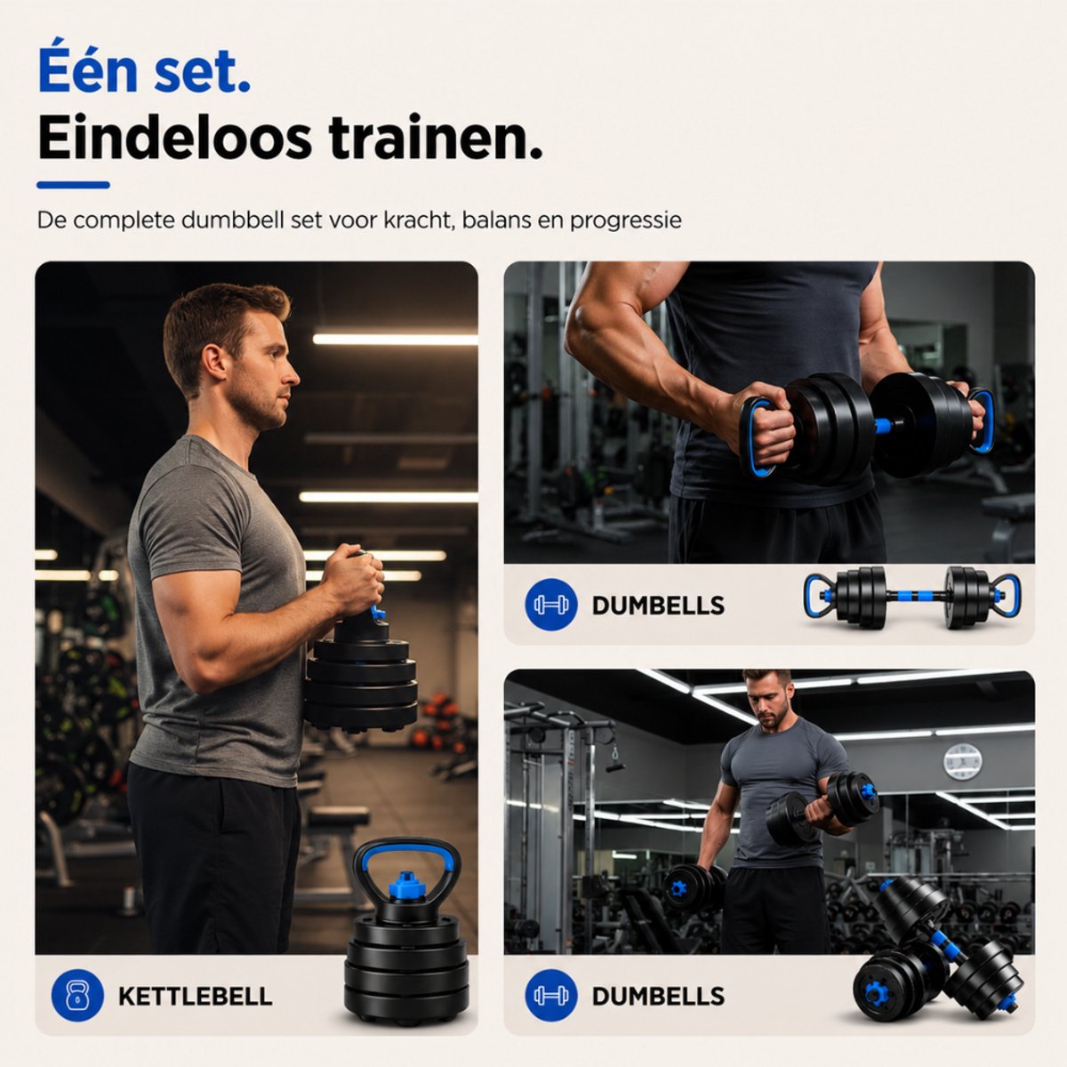 Sportfloww Dumbbells 28.5 KG