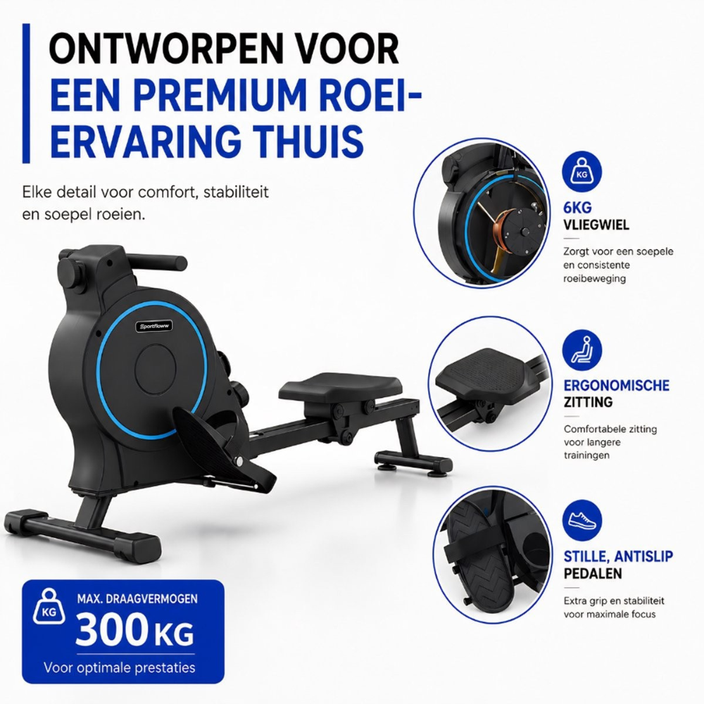 Sportfloww Roeitrainer